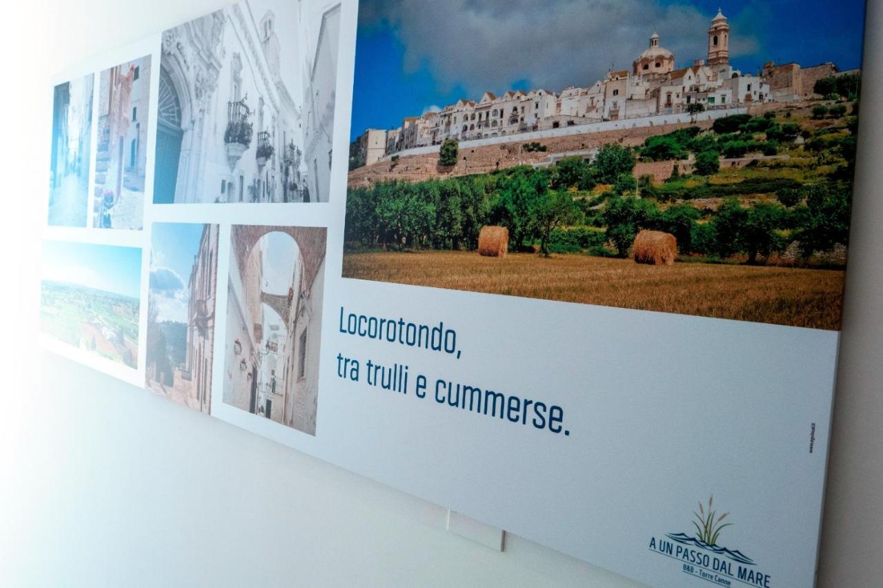 B&B A Un Passo Dal Mare Torre Canne Bagian luar foto